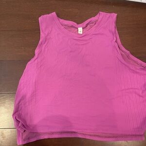 guc lululemon train to be Sleeveless Pink/purple Top 10